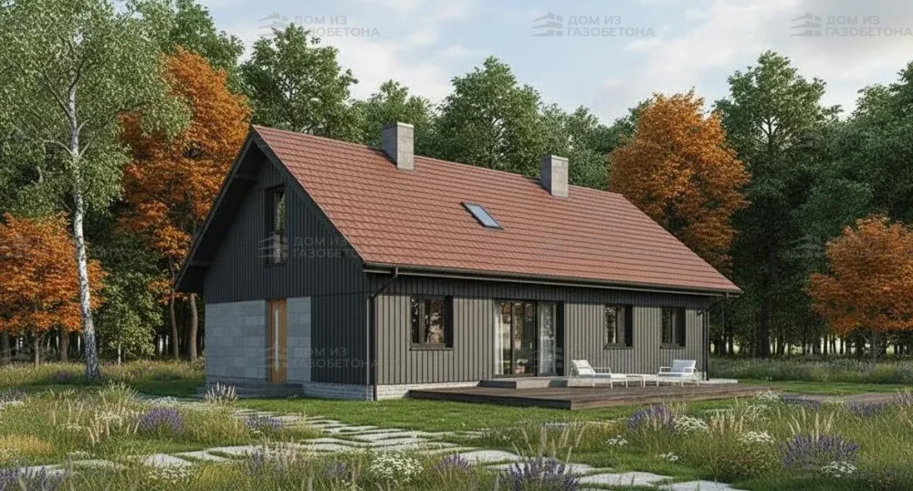 Проект Двухэтажный дом 16 на 10, 201 м2