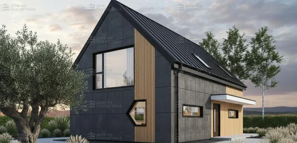 Проект Двухэтажный дом 12 на 10, 151 м2