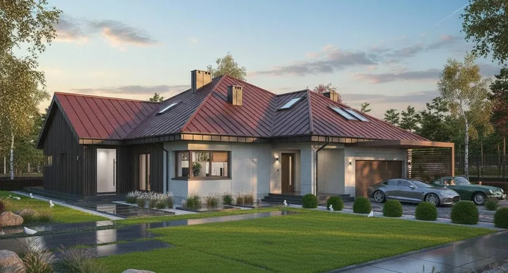 Проект Двухэтажный дом 15 на 18, 265 м2