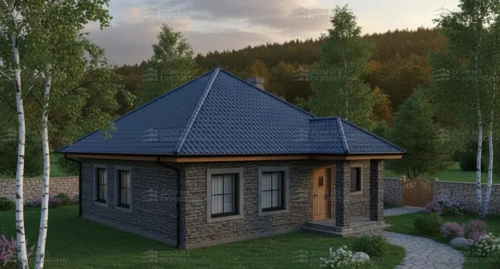 Проект Двухэтажный дом 14 на 12, 170 м2