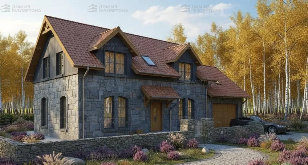 Проект Двухэтажный дом 16 на 10, 192 м2